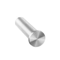 304 Grade stainless steel single arm toilet roll holder - Brushed