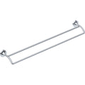 2785 ETERNAL Double Rail 800mm -CHRM  Bathroom Accessory with Chrome Finish