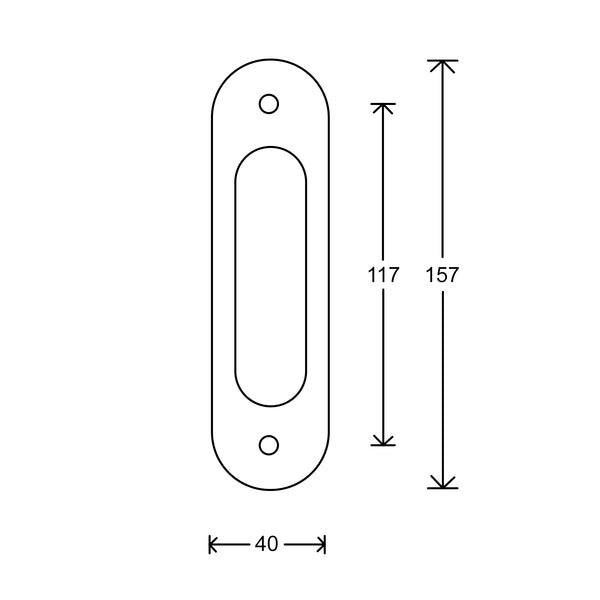 Brescia - Recessed plate