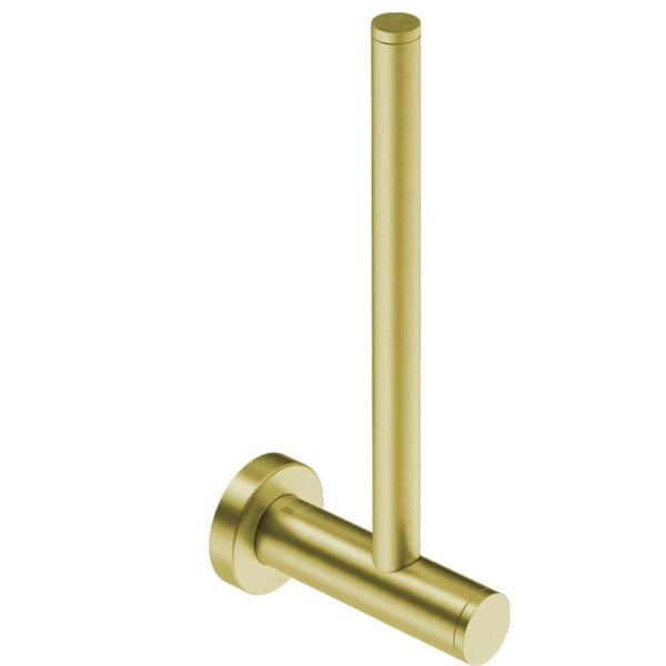 Stainless steel paper holder - brushed brass