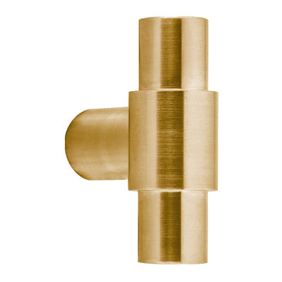 PIET BOON T KNOB PVD SATIN BRASS