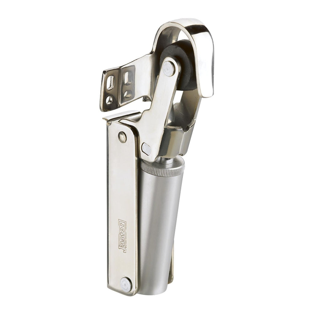 Door retaining brake - adjustable