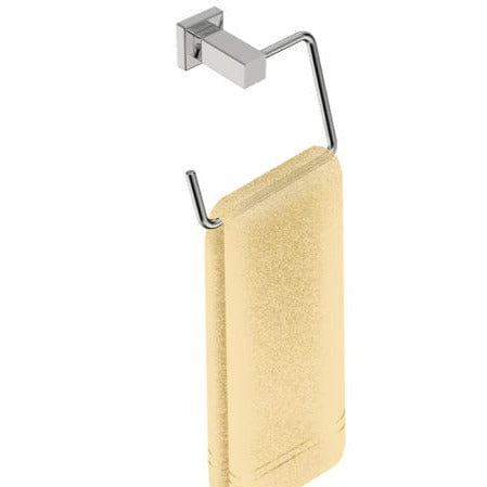 Stainless steel toilet paper holder - polished