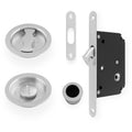 AW110 RADIUS Sliding Door Set - Solid Brass
