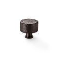 Leila HAMMERED cabinet knob - solid brass