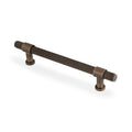 Kingston KNURLED Cabinet Pull Handle - solid brass