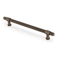 Kingston KNURLED Cabinet Pull Handle - solid brass