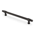 Kingston KNURLED Cabinet Pull Handle - solid brass