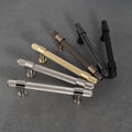 Kingston KNURLED Cabinet Pull Handle - solid brass