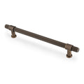 Kingston REEDED Cabinet Pull Handle - solid brass