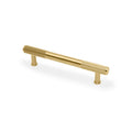 Washington REEDED Cabinet Pull Handle - solid brass