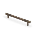 Washington REEDED Cabinet Pull Handle - solid brass