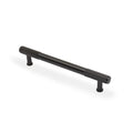Washington REEDED Cabinet Pull Handle - solid brass