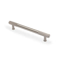 Washington REEDED Cabinet Pull Handle - solid brass
