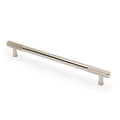 Washington REEDED Cabinet Pull Handle - solid brass