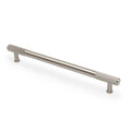 Washington REEDED Cabinet Pull Handle - solid brass