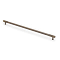 Washington REEDED Cabinet Pull Handle - solid brass