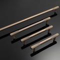 Washington REEDED Cabinet Pull Handle - solid brass
