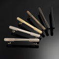Washington REEDED Cabinet Pull Handle - solid brass