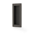AW911-100 Rectangle Recess Flush Pull - Solid Brass