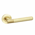 Spitfire lever knurled - polished brass