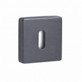 Solid fosil - brushed nickel door handle