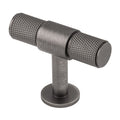 KNURLED T-Bar W50mm - solid brass