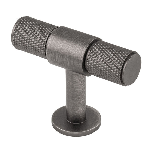 KNURLED T-Bar W50mm - solid brass