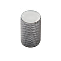 KNURLED cabinet knob D18mm - solid brass