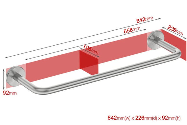 GRCS01B - Cistern 750mm - Grab Rail