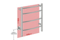 Heated towel rail - 4 Bar 500mm curved with PTSelect Switch