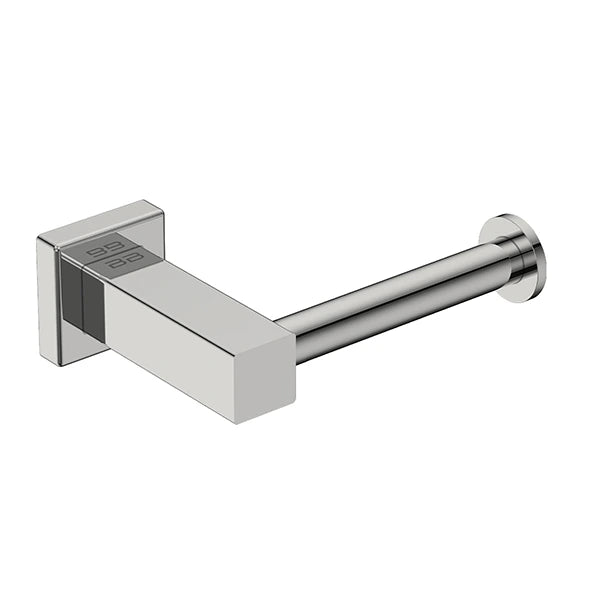 Stainless steel toilet paper holder - polished