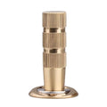 Invisible Door Stop Zinc Alloy Strong Magnetic Adjustable Door Stopper Hidden Copper Door Suction Door Holder Hardware - Brass