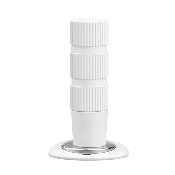 Invisible Door Stop Zinc Alloy Strong Magnetic Adjustable Door Stopper Hidden Copper Door Suction Door Holder Hardware - White