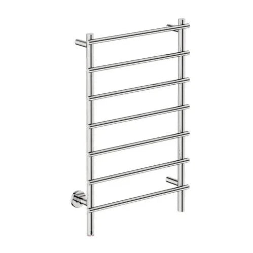 Heated towel rail - 7 Bar Standard Polished Straight