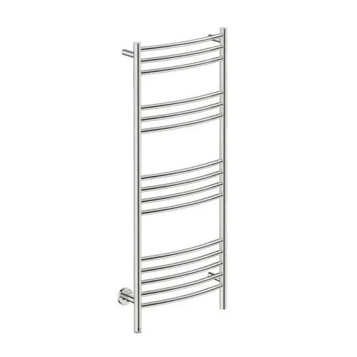 Heated towel rail 15 Bar 500mm Curved