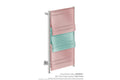 NATURAL 8 Bar 500mm Straight Heated Towel Rail with PTSelect Switch