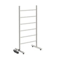 Free Standing 6 Bar 500mm Heated Towel Rail with PTSelect Switch