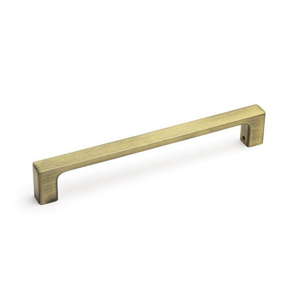 Antique brass handle - 128mm