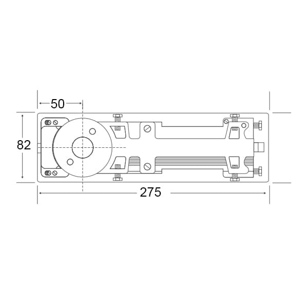 Adjustable floor-spring