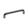 HANDLE D BLACK NICKEL 96MM