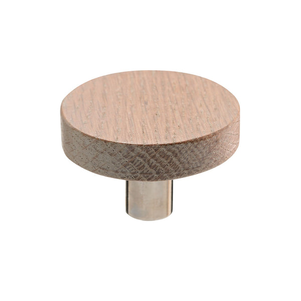 LUNA KNOB 50MM OAK SKY GREY