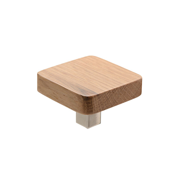 Ivo Knob 50mm X 50mm Oak Natural