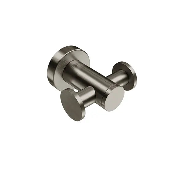 Robe Hook double -Brushed graphite