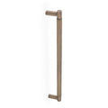 AW502 Spitfire Reeded Door Pull Handle - Solid Brass