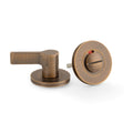 AW799 WC Accessible Thumbturn Indicator - Solid Brass
