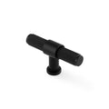 Kingston KNURLED Cabinet T-Bar - solid brass