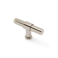 Kingston Plain Cabinet T-Bar - solid brass
