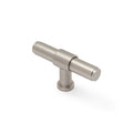 Kingston Plain Cabinet T-Bar - solid brass