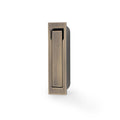 AW990 SQUARE Sliding Door Edge Pull - Solid Brass